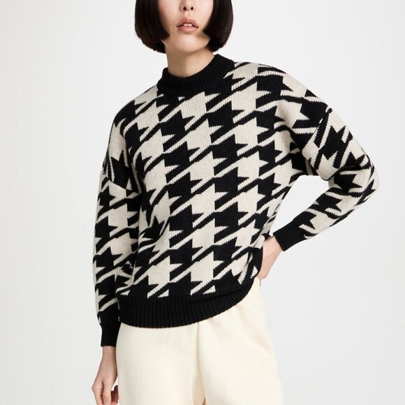 Anine Bing Cheyenne Wool Cashmere Sweater S - Picture 2 of 13